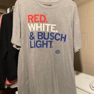 Red, White & Busch Light T-Shirt
